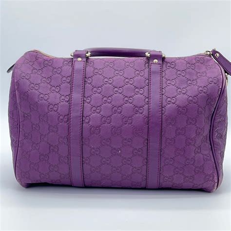 gucci purple guccissima leather tri-fold horsebit clip|Gucci leather shoulder bag.